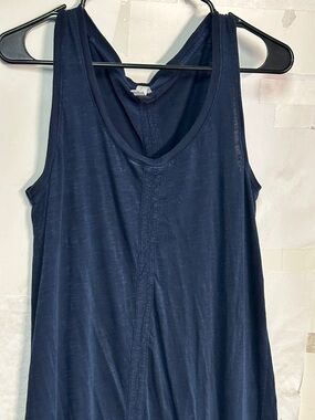 Casual Navy Sleeveless Maxi Dress by daily practice size M good condition